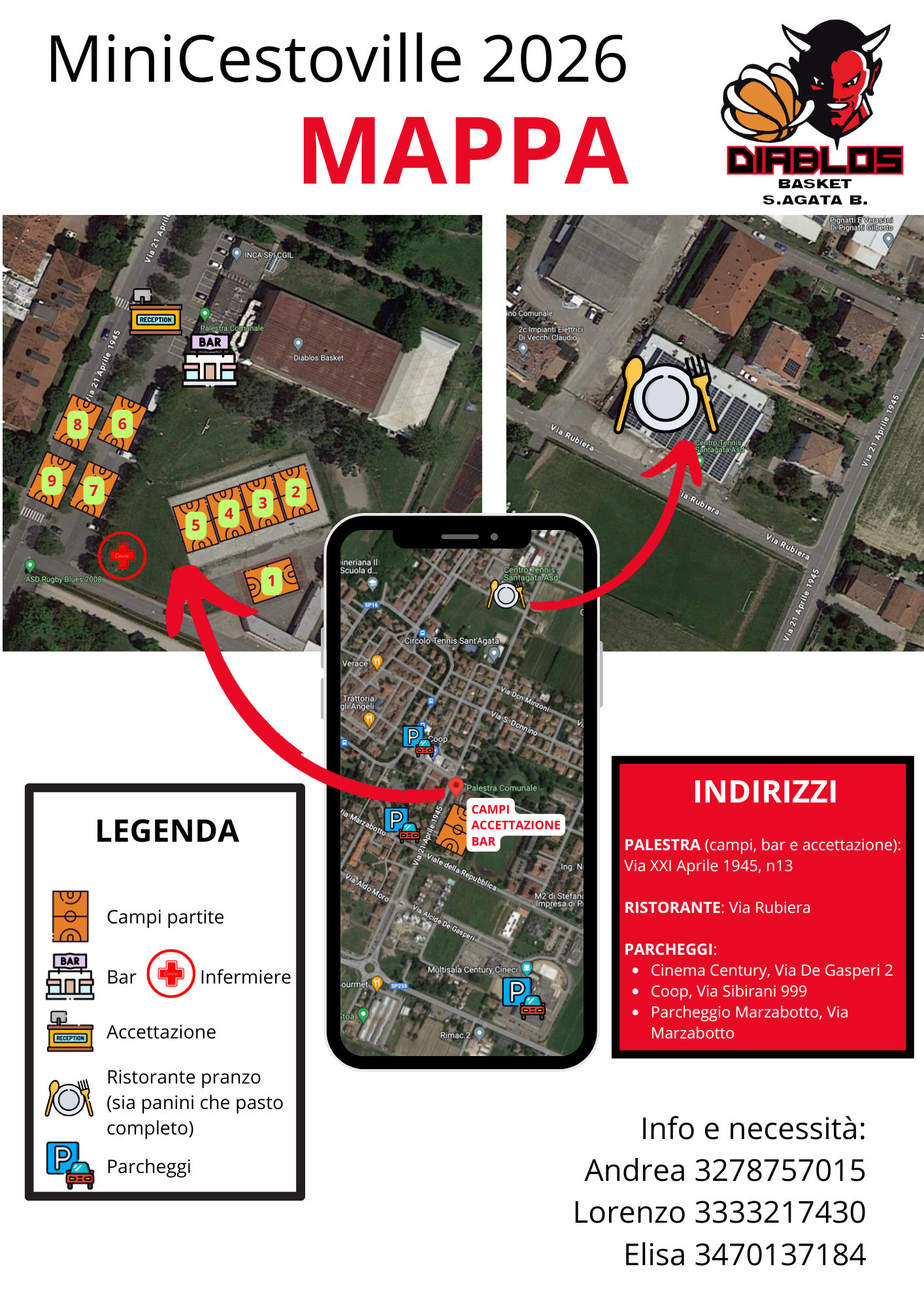 Mappa Campi